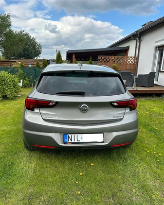 Opel Astra cena 49999 przebieg: 87000, rok produkcji 2016 z Kisielice małe 137